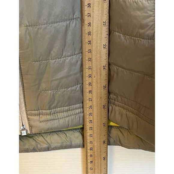 NWT Hexa Custom The Down Watetrproof Gray /Yellow Women’s Hooded Jacket XL - Picture 7 of 11